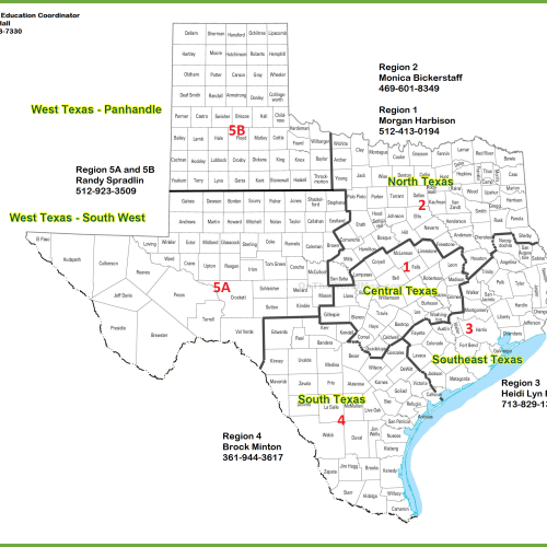TexasRegionMap